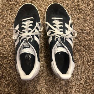 Adidas Women’s Black and White Gazelles